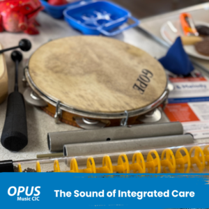 The Sound of Integrated Care - image of musical instruments on a table